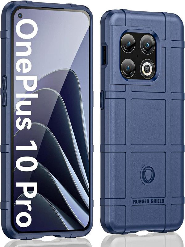 Excelsior Back Cover for Oneplus 10 Pro  (Blue, Shock Proof, Pack of: 1)