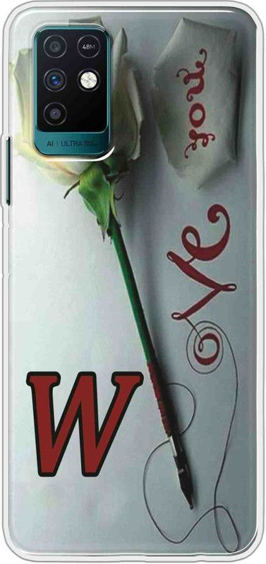 Shivay Mobicase Back Cover for Infinix Note 10  (White, Dual Protection, Silicon, Pack of: 1)