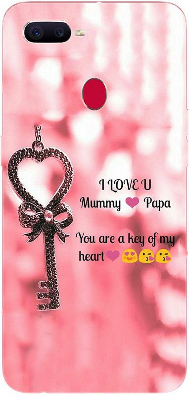 METOO Back Cover for Oppo Realme 2/ Realme 2, Love Key Design Printed Back Cover Print : 126  (Multicolor, Dual Protection, Silicon, Pack of: 1)