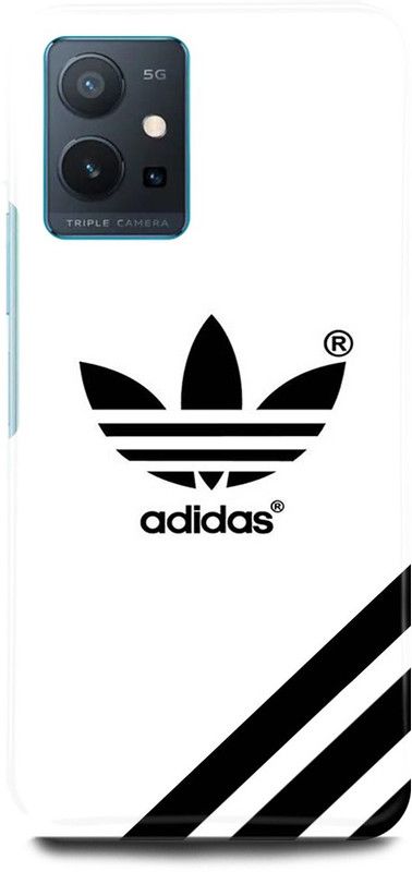 FIKORA Back Cover for OnePlus Nord CE 2 5G, ADIDAS, LOGO, SIGN, EMBLEM  (White, Hard Case, Pack of: 1)