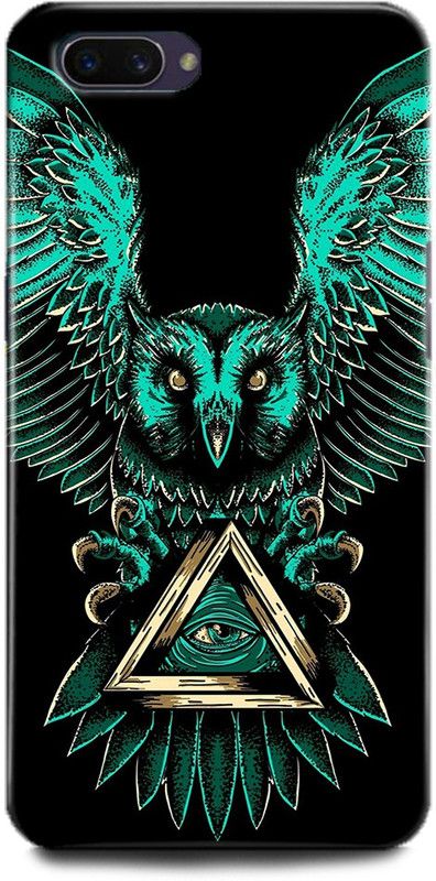 Afterglow Back Cover for Realme C1 OWL, FUNNY OWL, NIGHT WATCH, ABEJ, BEOGRAD, TRIPPY  (Multicolor, Shock Proof, Pack of: 1)