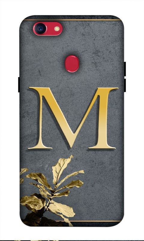 Ekish Back Cover for Oppo F5  (Gold, Grey, Hard Case, Pack of: 1)