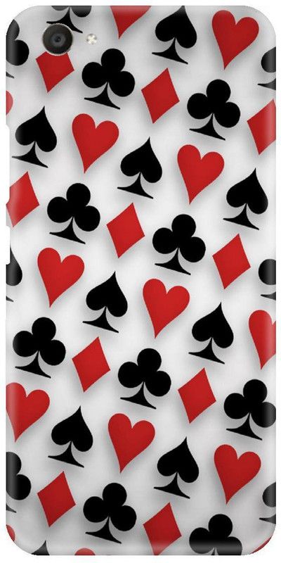 Smutty Back Cover for VIVO Y67, Y67L - Cards Deck Print  (Multicolor, Hard Case, Pack of: 1)