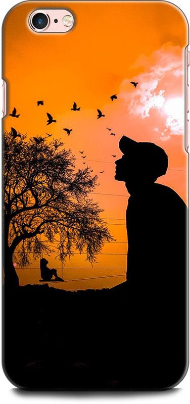 KEYCENT Back Cover for APPLE iPhone 6 Plus ALONE, BOY, MOON, NATURE, TREE, BEAUTIFUL  (Multicolor, Shock Proof, Pack of: 1)