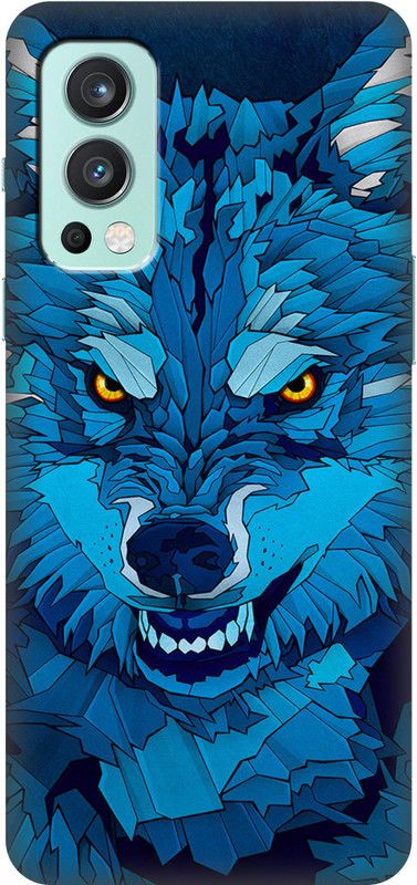 Lilliput Back Cover for OnePlus Nord 2  (Blue, Hard Case, Pack of: 1)