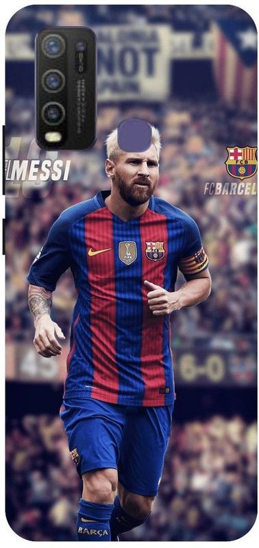 Zaplab Back Cover for Vivo Y30, Vivo 1938 Lionel Messi Printed Back cover  (Multicolor, Waterproof, Pack of: 1)