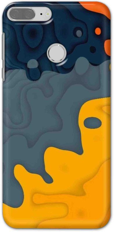NDCOM Back Cover for Honor 9 Lite Colorful Pattern Printed  (Multicolor, Hard Case, Pack of: 1)