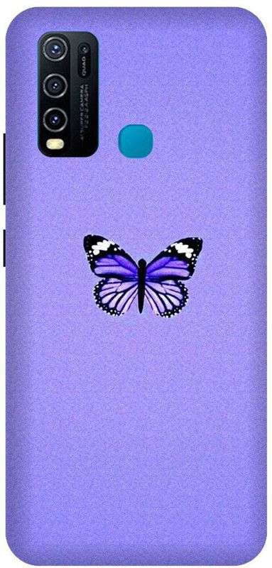 SSMORYA Back Cover for Vivo Y30 ,butterfly Colors Multicolour Printed  (Multicolor, Shock Proof, Pack of: 1)