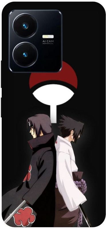 URCHIN Back Cover for Vivo Y22S Itachi-Naruto-Kakashi-Anime-Itachi-Cover-227128  (Multicolor, Shock Proof, Pack of: 1)