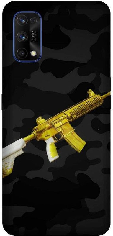 URCHIN Back Cover for Realme 7 ProPubg, Pubg Map, Pubg Game, Pubg Love, M416  (Multicolor, Shock Proof, Pack of: 1)