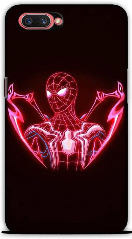 CROKIAN Back Cover for Realme C1 spiderman Back Cover  (Multicolor, Hard Case, Pack of: 1)