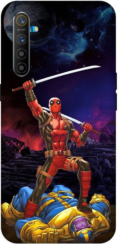 SSMORYA Back Cover for Realme XT Captain America Printed Back cover  (Multicolor, Waterproof, Pack of: 1)