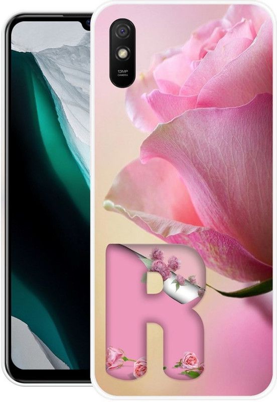 SHIVKUDI Back Cover for Mi Redmi 9A  (Pink, Grip Case, Silicon)