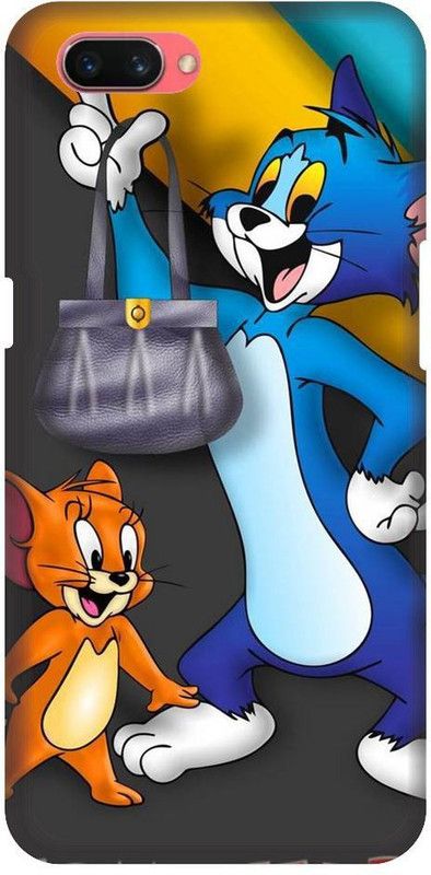 URCHIN Back Cover for Realme 1 Tom and jerry, Cartoon, Cartoon network, Tom, Jerry  (Multicolor, Shock Proof, Pack of: 1)