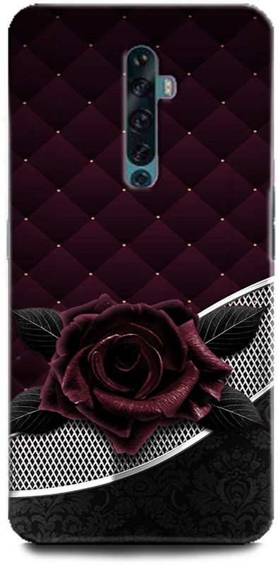 Afterglow Back Cover for Oppo Reno2 RED ROCE, ROSES, FLOWERS, NATURE, ABSTRACT, TEXTURE  (Multicolor, Shock Proof, Pack of: 1)