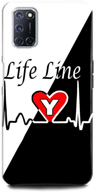 MP ARIES MOBILE COVER Back Cover for Samsung Galaxy A71 LIFE LINE Y LETTER PRINTED  (Multicolor, Hard Case, Pack of: 1)