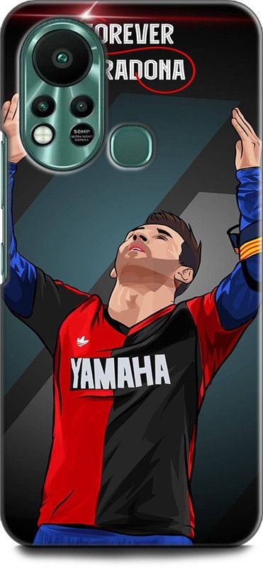 KEYCENT Back Cover for Infinix Hot 11s, X6812 MESSI, LIONE MESSI, FOTBALL, MESSI 10, BARCELONA, SPORTS  (Multicolor, Shock Proof, Pack of: 1)