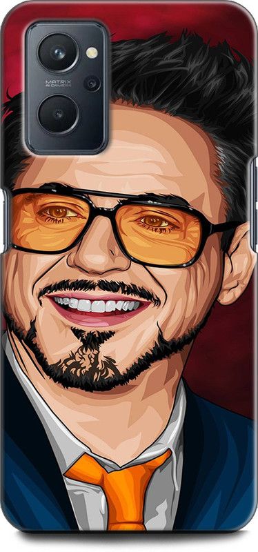 KEYCENT Back Cover for OPPO A76, CPH2375 TONY STARK, IRON MAN, AVENGER, MARVER, SUPERHERO  (Multicolor, Shock Proof, Pack of: 1)