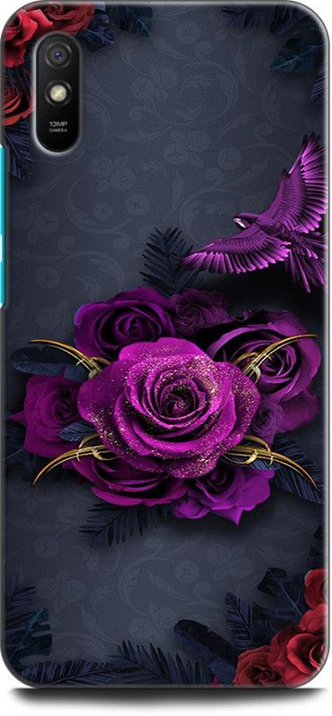 KEYCENT Back Cover for REDMI 9i Sport ROSE, WHITE PINK ROCE, BOUQUET, ROSES, FLOWERS, CLASSIC  (Multicolor, Shock Proof, Pack of: 1)