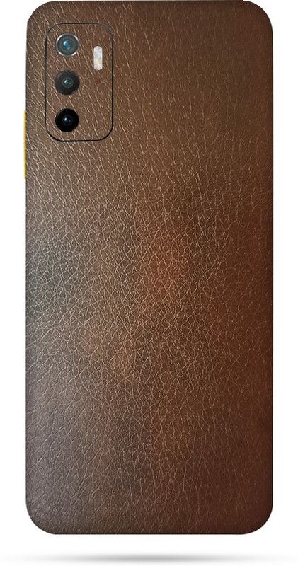 OggyBaba xiaomi poco m3 pro, poco m3pro, xiaomi pocom3pro, xiaomipocom3pro Mobile Skin  (Nut Brown Leather Skin Matte Finish)