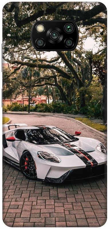URCHIN Back Cover for Poco X3 sportescar, supercar, car  (Multicolor, Shock Proof, Pack of: 1)