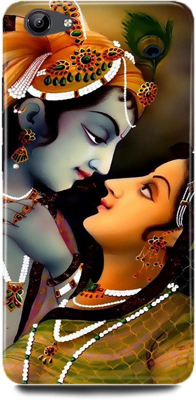 DIKRO Back Cover for vivo V5s, 1713, RADHA, KRISHAN, KISHAN, KANHAIYA, JI, RANI  (Multicolor, Hard Case, Pack of: 1)