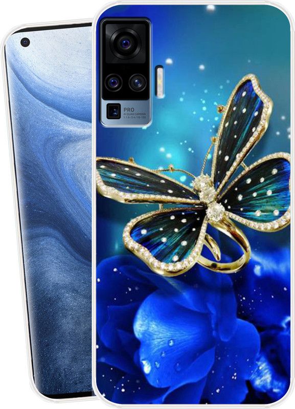 MKprint Back Cover for VivoX50 Pro  (Multicolor, Flexible, Silicon, Pack of: 1)