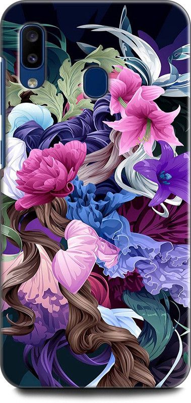 Afterglow Back Cover for SAMSUNG Galaxy A20 FLOWERS, ART, NATURE, ABSTRACT  (Multicolor, Shock Proof)