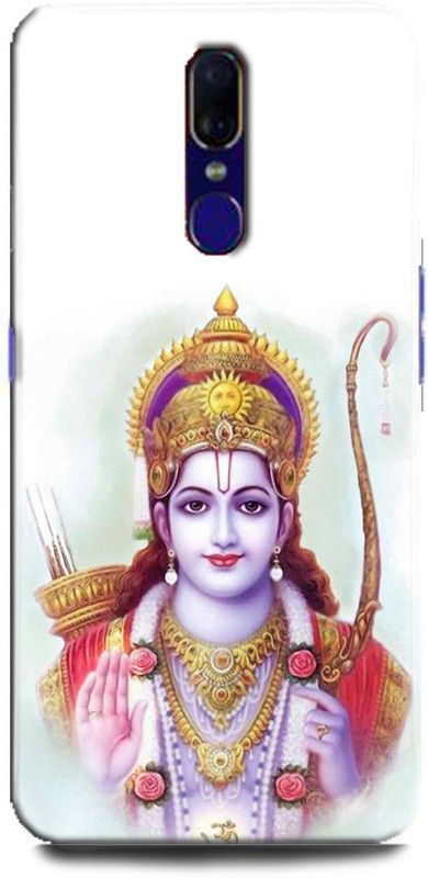 FIKORA Back Cover for OPPO F11/CPH1911 JAI SHREE RAM PRINTED  (Multicolor, Hard Case, Pack of: 1)
