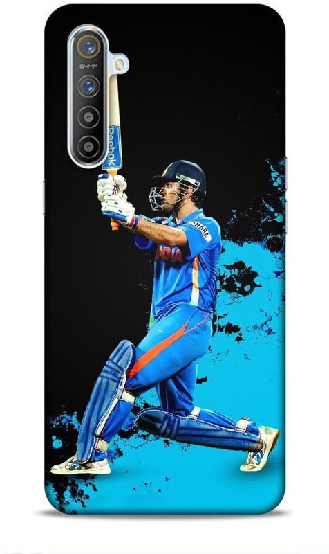 zingcart Back Cover for Realme XT Pro, Dhoni Blue Edition World Cup Printed Back Cover Case  (Multicolor, Hard Case, Pack of: 1)