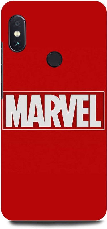FUGGA Back Cover for Mi A2, MZB6437IN, MARVEL. LOGO, SIGN, SYMBOL, EMBLEM  (Multicolor, Hard Case, Pack of: 1)