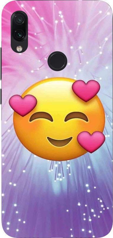 LIKELOOK Back Cover for Mi Redmi Note 7, Note 7s ( Smile, Emogi )  (Multicolor, Shock Proof, Pack of: 1)
