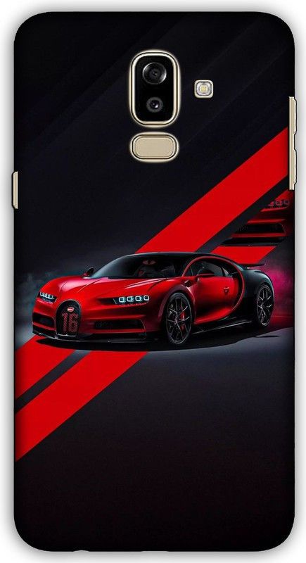 CROKIAN Back Cover for Samsung Galaxy J8 Car Back Cover  (Multicolor, Hard Case, Pack of: 1)