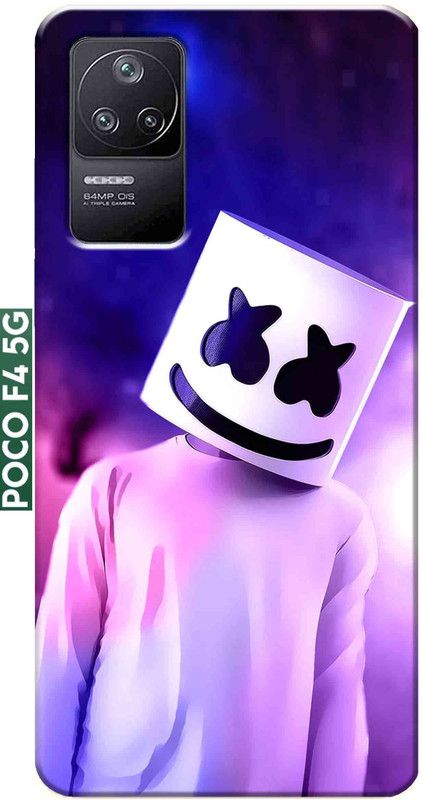 stroxy Back Cover for Poco F4 5G, Poco F4 2628  (Multicolor, Anti-radiation, Silicon, Pack of: 1)