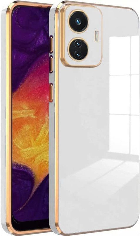Finaux Back Cover for Vivo T1 44W  (White, Shock Proof, Silicon, Pack of: 1)