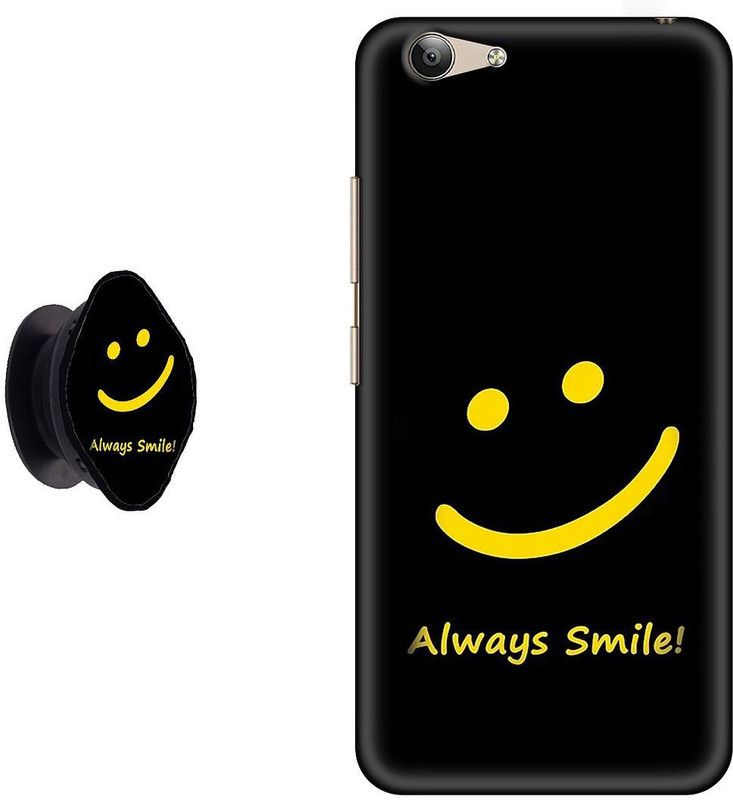 My Swag Back Cover for VIVO V5S  (Black, Yellow, Pack of: 1)