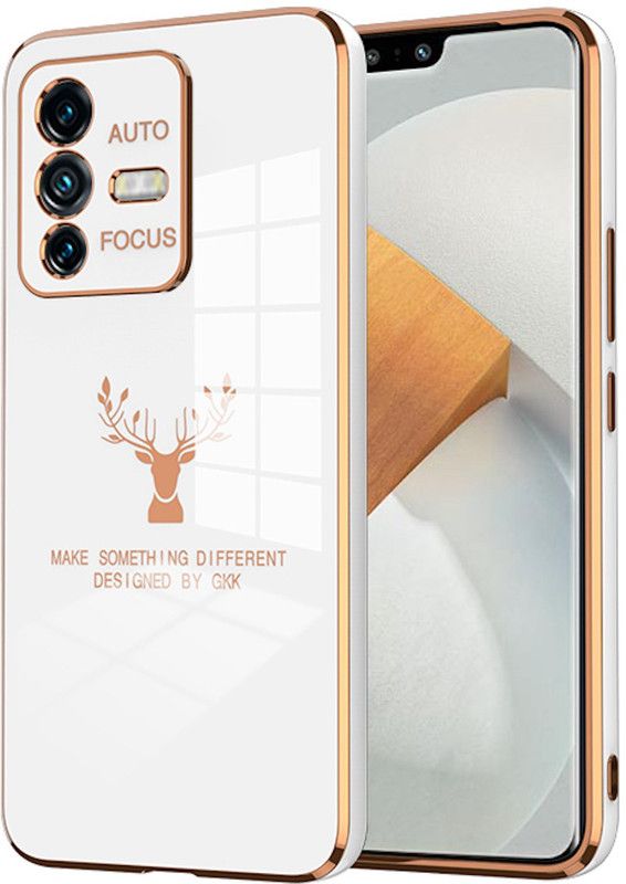 Tommcase Back Cover for Vivo V23 Pro  (White, Shock Proof, Pack of: 1)
