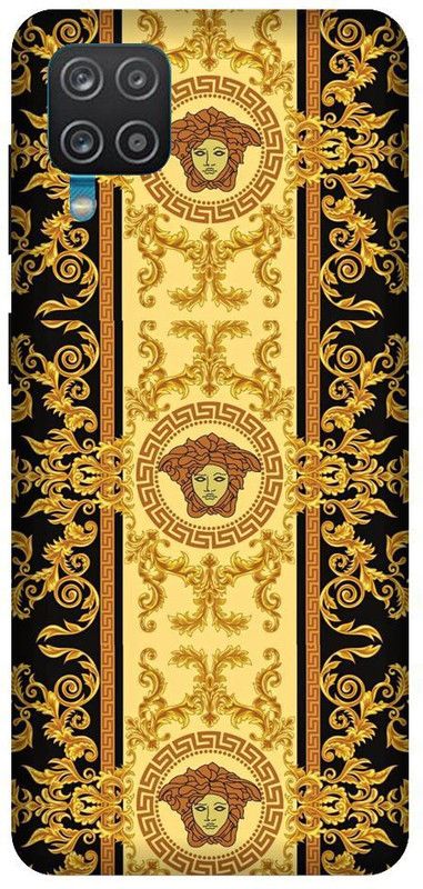 URCHIN Back Cover for Samsung M12 Versace, Versace logo, versace brand  (Multicolor, Shock Proof, Pack of: 1)