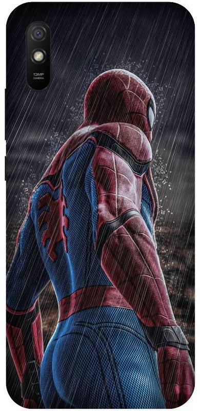 URCHIN Back Cover for Vivo Y90 Spiderman, Spiderman logo, Marval, superhero, Comic  (Multicolor, Shock Proof, Pack of: 1)