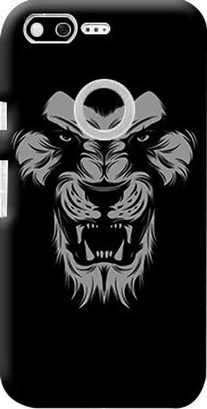 AsSkin Google Pixel XL, google pixel xl Mobile Skin  (Ultra Super Angry Black Lion Skin With High Matte Finish..0786)