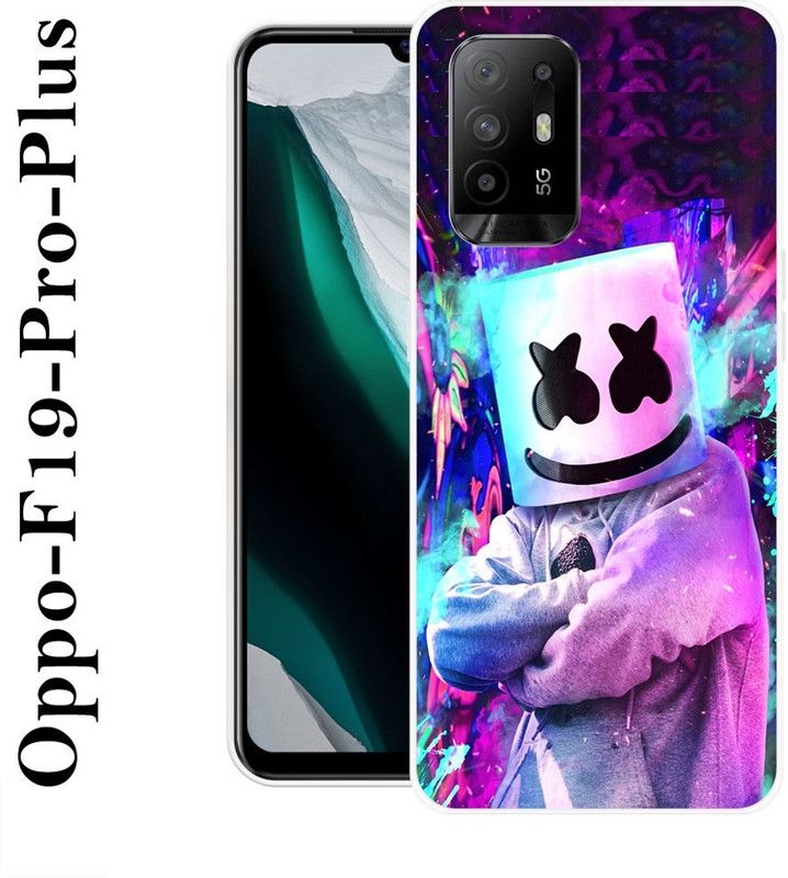 SUPER CASE Back Cover for Oppo F19 Pro Plus  (Multicolor, Silicon)