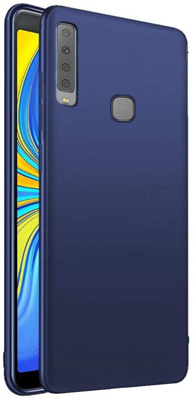 Bodoma Back Cover for Samsung Galaxy A9 (2018)  (Blue, Silicon, Pack of: 1)