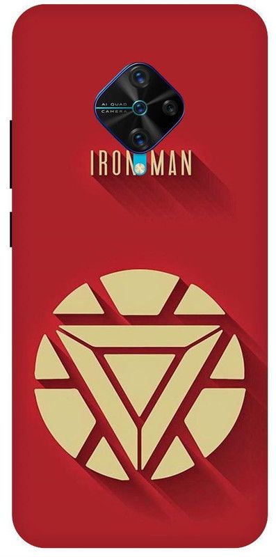 THESTONEWELL Back Cover for VIVO S1 PRO IRON MAN JOKER MEETU MOBAIL BACK COVER  (Multicolor, Waterproof, Pack of: 1)