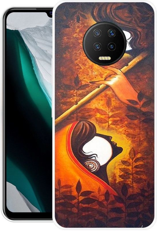 PictoWorld Back Cover for Infinix Note 7  (Multicolor, Grip Case, Silicon)