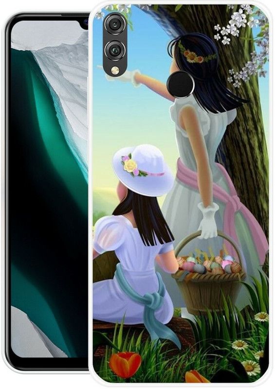 AnishkaPrints Back Cover for Honor 8X  (Multicolor, Waterproof, Silicon)