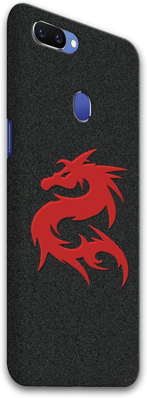 CoDecor Back Cover for Oppo A5  (Black, Hard Case, Pack of: 1)