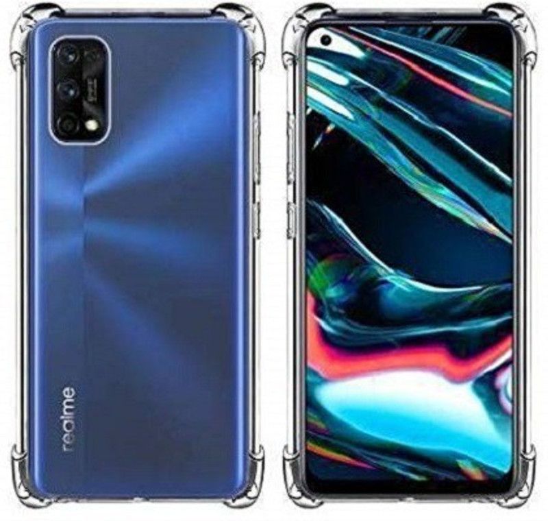 YECALA Back Cover for Realme 7 pro / Realme 7 / Realme 7s  (Transparent, Shock Proof, Silicon)
