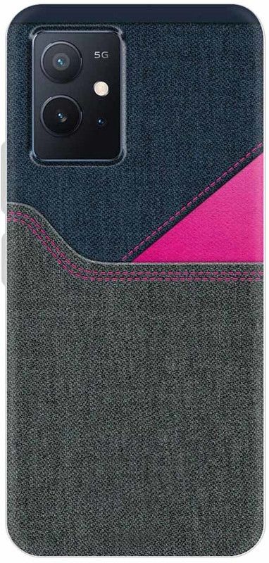 Memia Back Cover for iQOO Z6 5G  (Multicolor, Grip Case, Silicon, Pack of: 1)