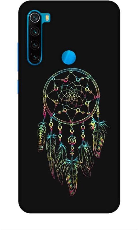 Keviv Back Cover for Mi Redmi Note 8  (Black, Pack of: 1)