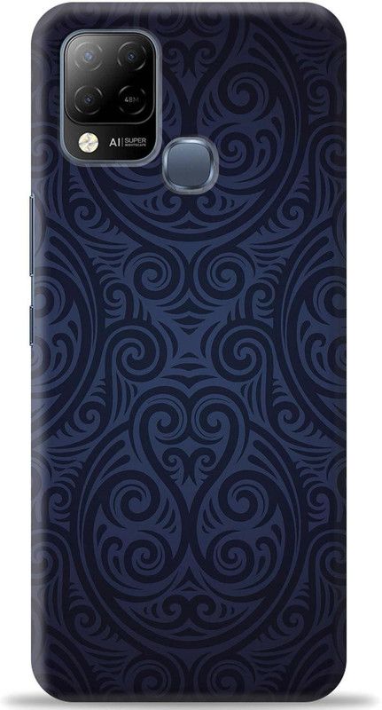 Loffar Back Cover for Infinix Hot 10S  (Blue, Shock Proof, Pack of: 1)